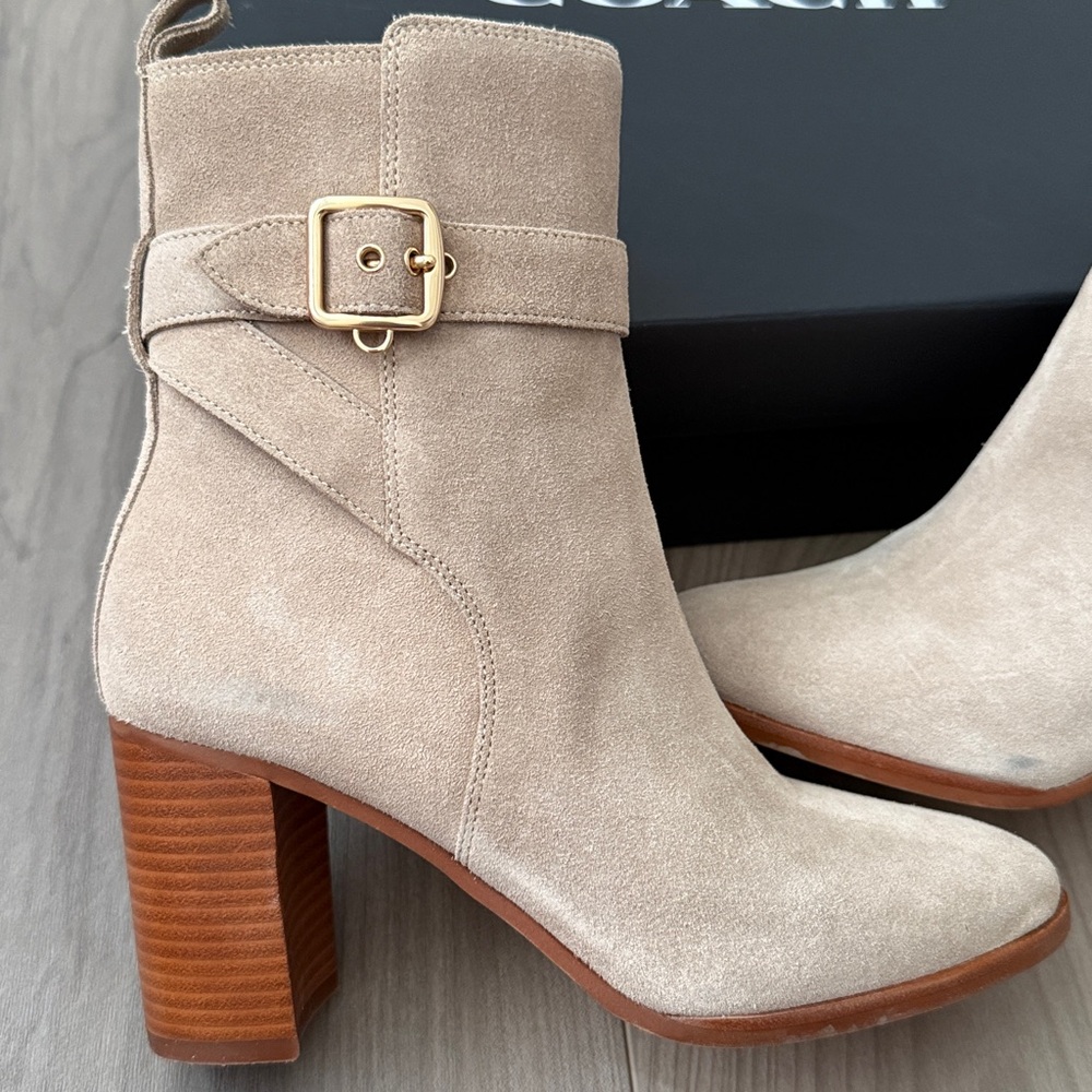 Coach Olivia Suede Boots - Picture 2 of 9